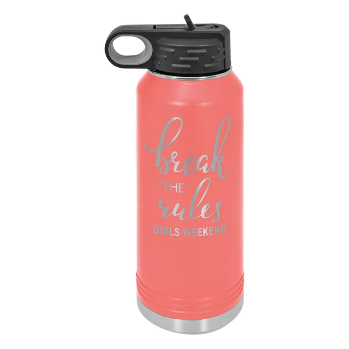 Coral 32 oz. Polar Camel Water Bottles