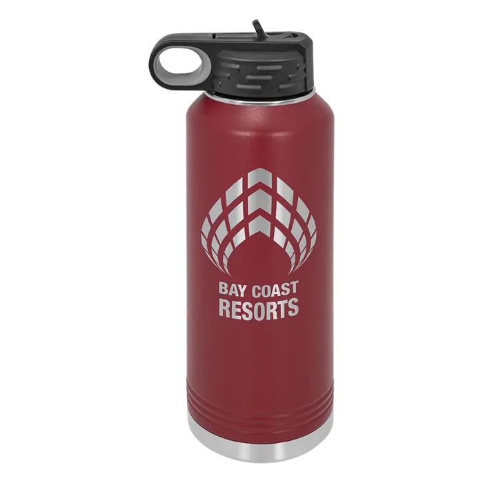 Maroon 40 oz. Polar Camel Water Bottle