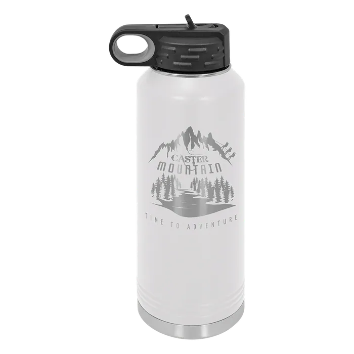 White 40 oz. Polar Camel Water Bottle