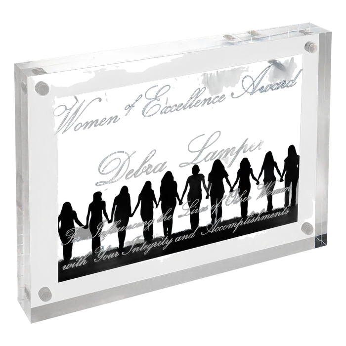 Medium Clear Magnetic Acrylic