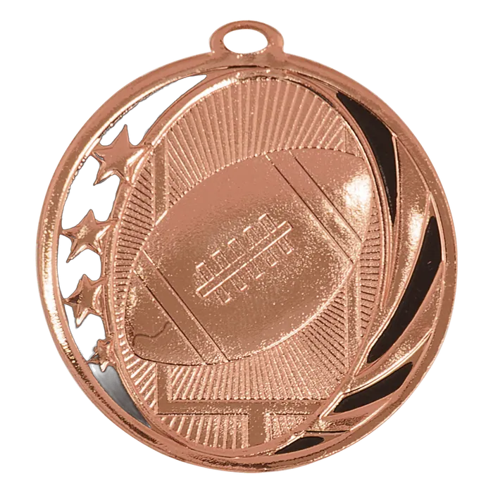 Football MidNite Star Medal-Bronze