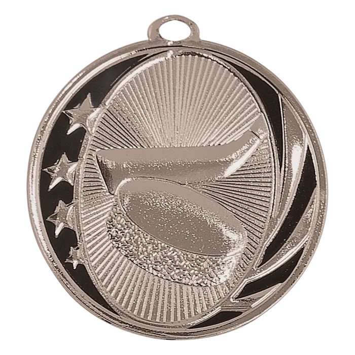 Hockey MidNite Star Medal-Silver