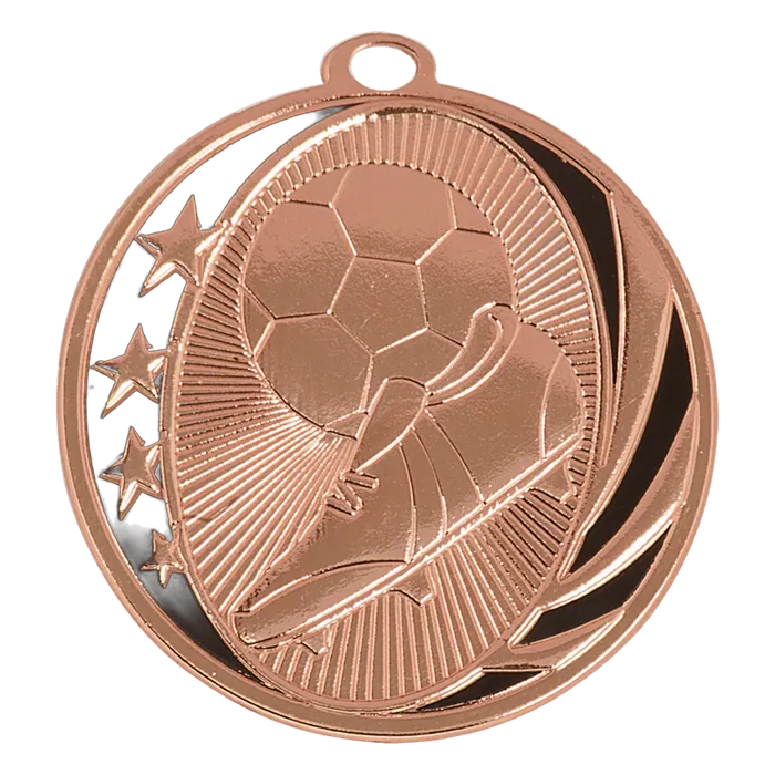 Soccer MidNite Star Medal-Bronze