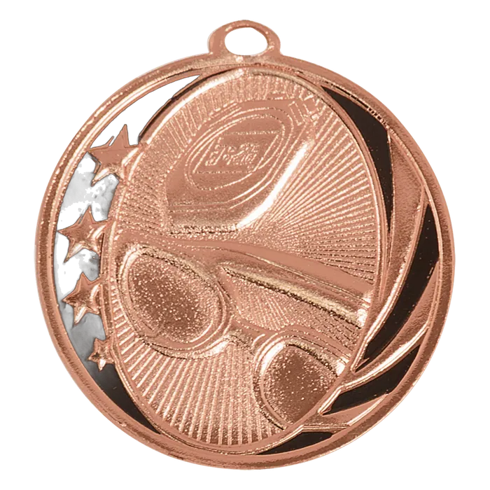 Swimming MidNite Star Medal-Bronze