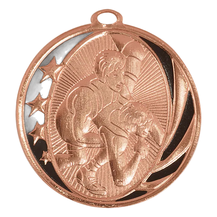 Wrestling MidNite Star Medal-Bronze