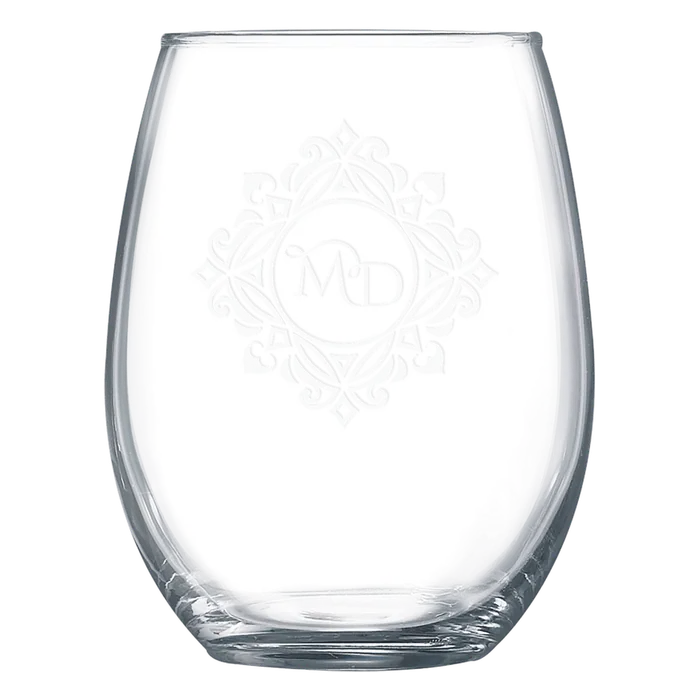 15 oz. Polar Camel Stemless Wine Glass