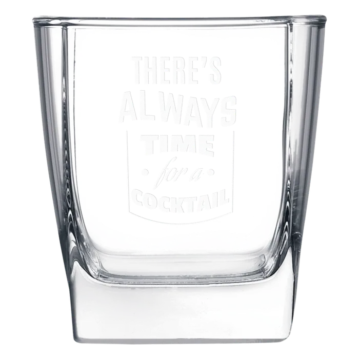 10 1/2 oz. Polar Camel Square On The Rocks Glass