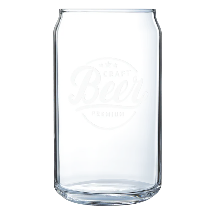 16 oz. Polar Camel Can Glass