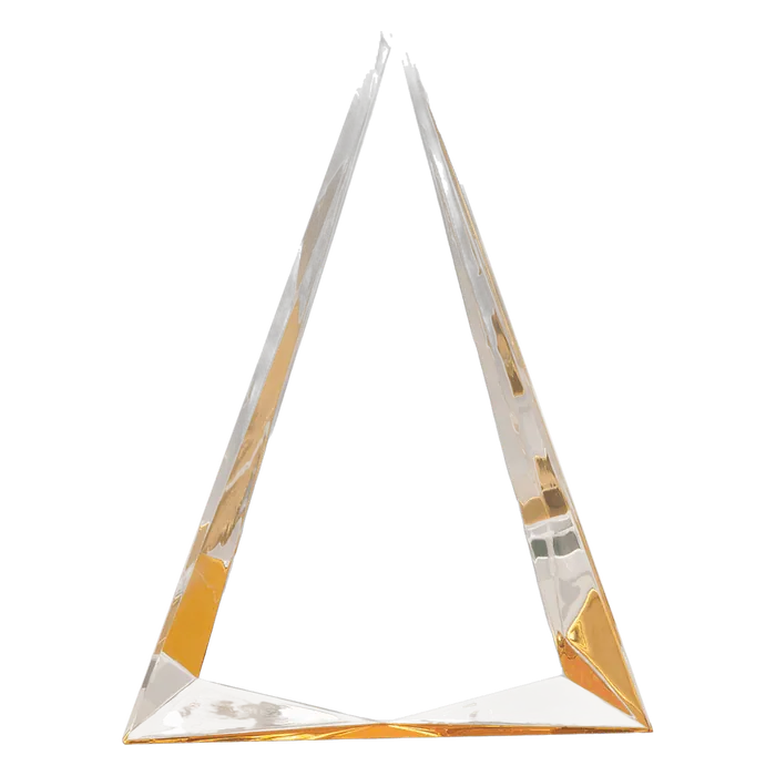Small Gold Pinnacle Acrylic
