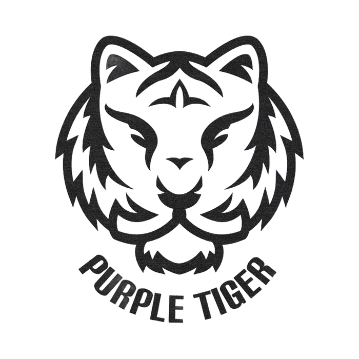 Purple Leatherette Round Patch, 2 1/2" diameter