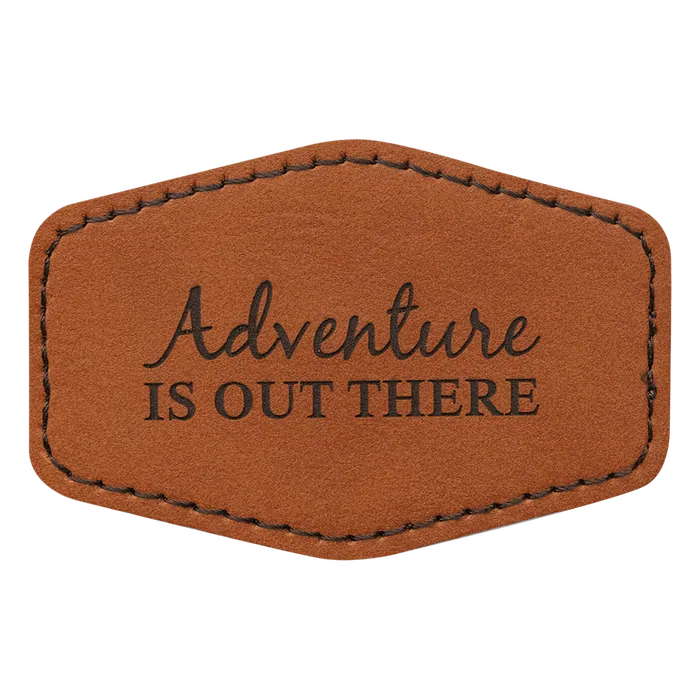 Rawhide Laserable Leatherette Patch with Kota Pro Adhesive
