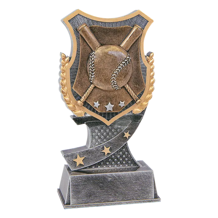 Baseball/Softball Shield Award-6"