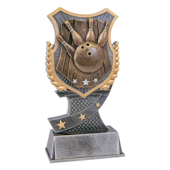 Bowling Shield Award-7"