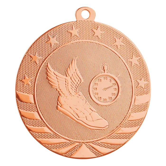 Track Starbrite Medal-Bronze, 2 3/4"
