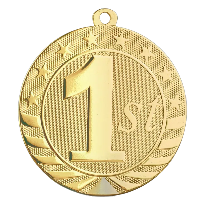 1st Place Starbrite Medal (Gold only), 2 3/4"