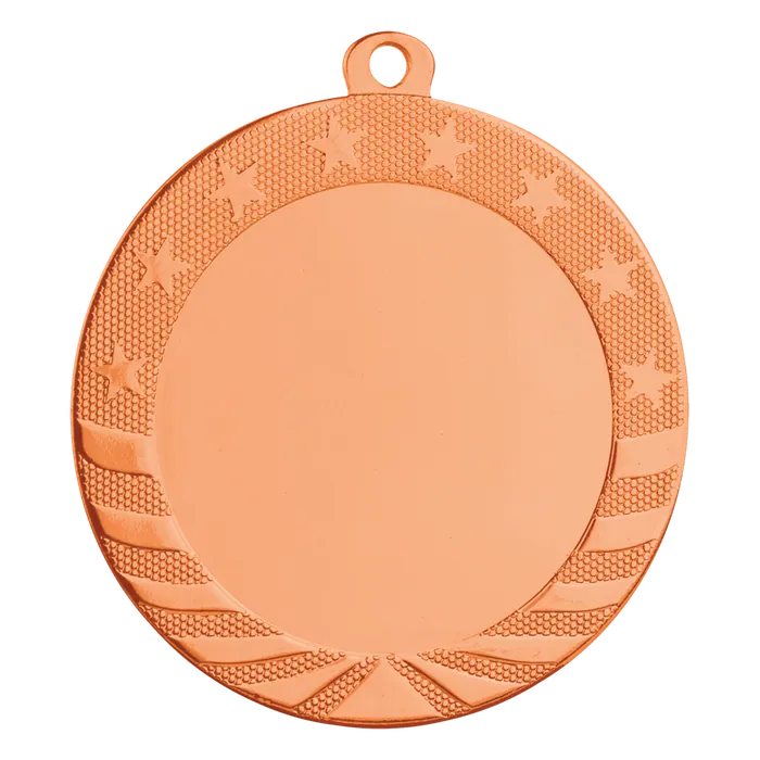 Starbrite 2" Insert Holder Medal-Bright Bronze (Insert Not Included)