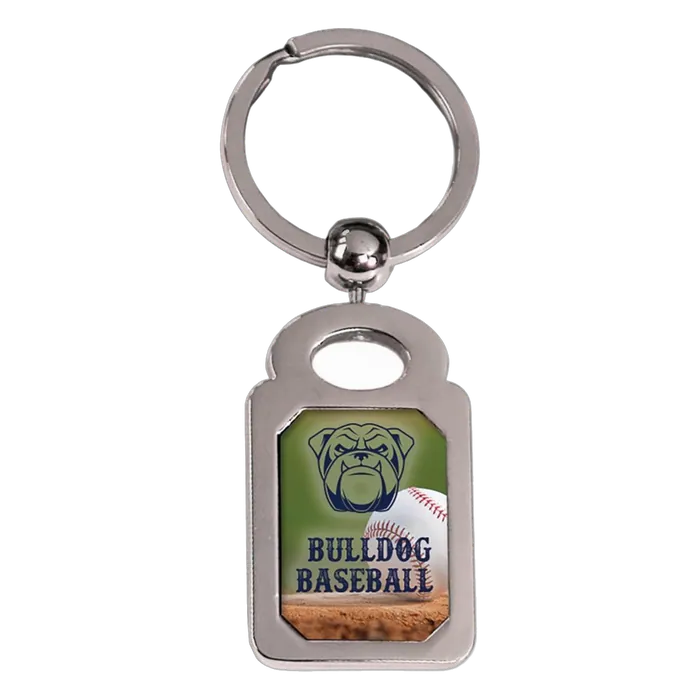 Rectangle Keychain, 1" x 1 3/8"