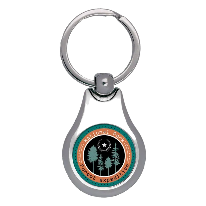 Pear Shaped Keychain