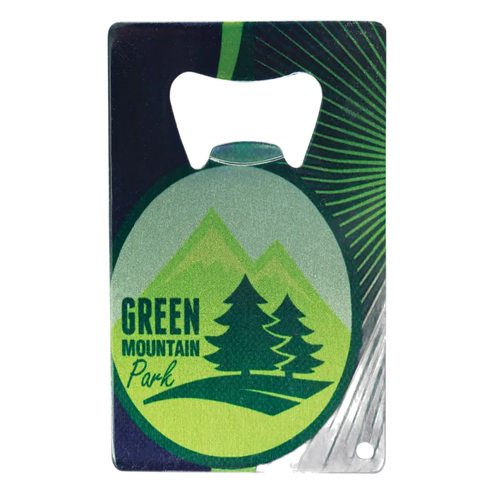2-Sided Stainless Steel Rectangle Bottle Opener