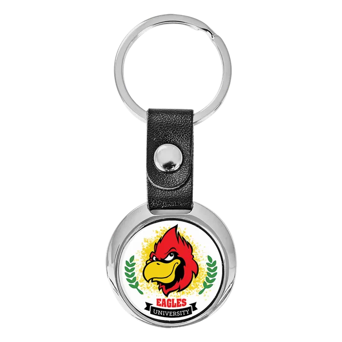 Full Color Round Keychain