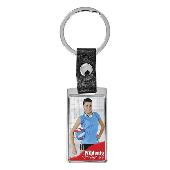 Full Color Rectangle Keychain