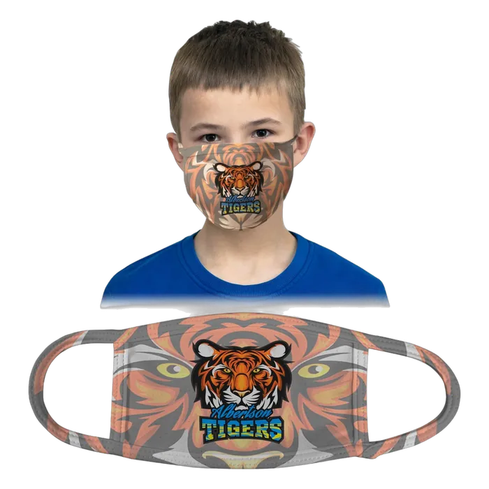 2-Ply White Child Size Face Mask