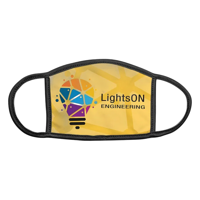 Medium Full Color Face Mask with Nose Bridge