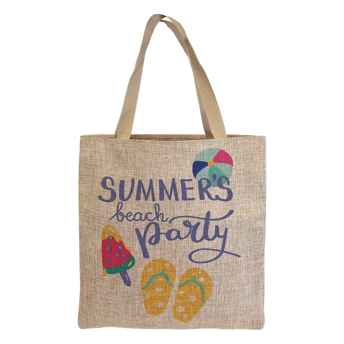 Burlap Sublimatable Gift Bag