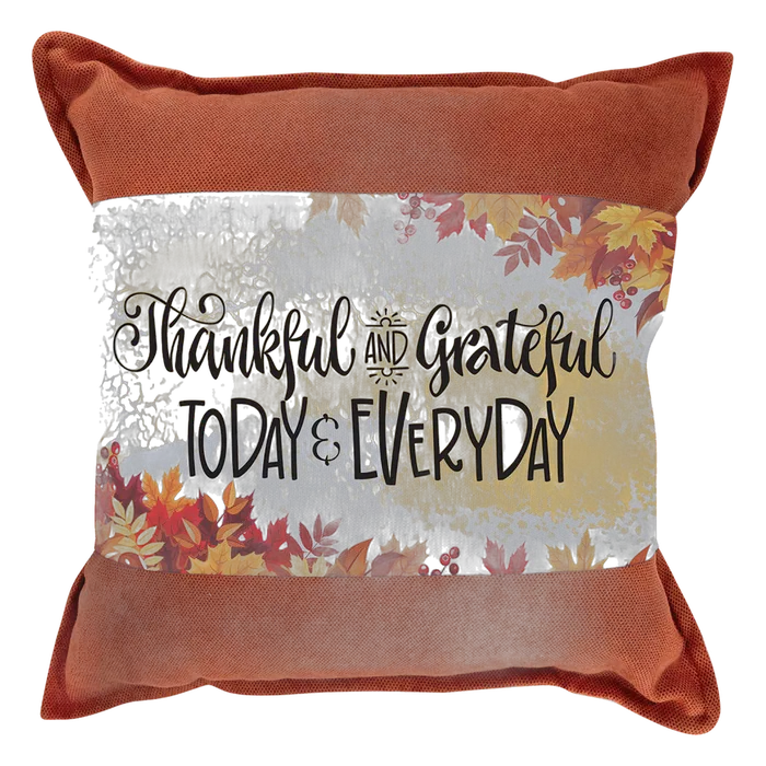 White Canvas Full Color Pillow Wrap