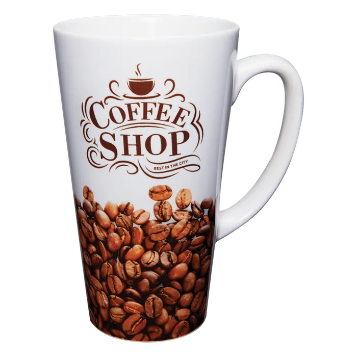 17 oz. Ceramic Latte Mug