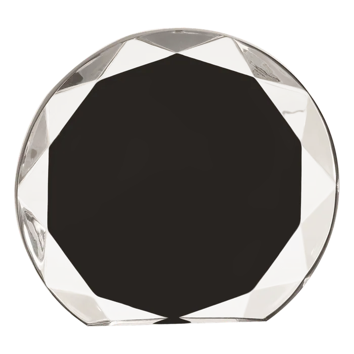 Medium Black Sunburst Acrylic