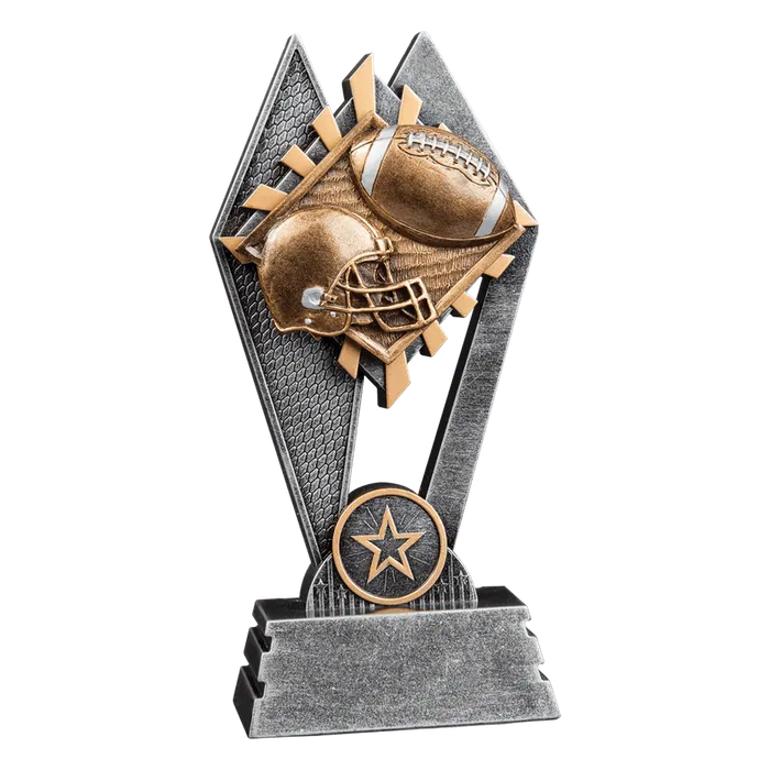 Football Sun Ray Award-7"