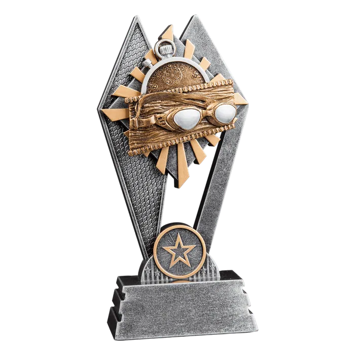 Swimming Sun Ray Award, 7"