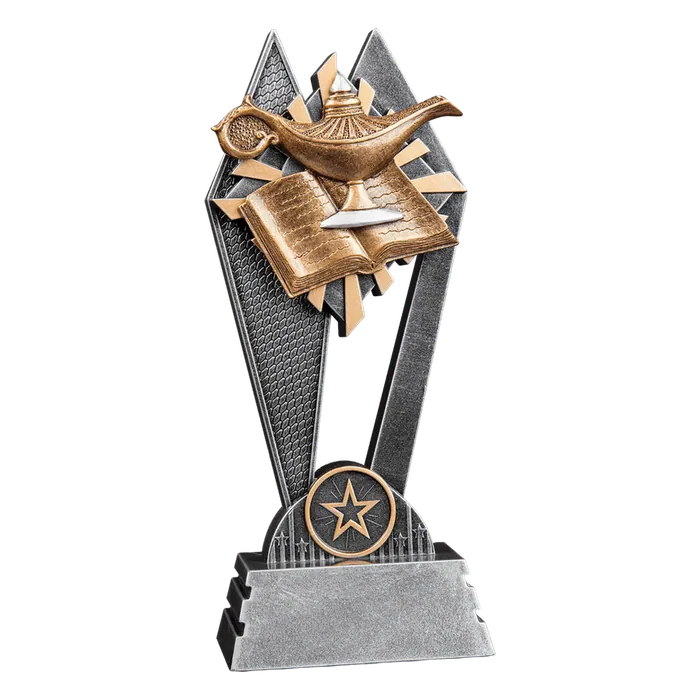 Lamp of Knowledge Sun Ray Award-8"