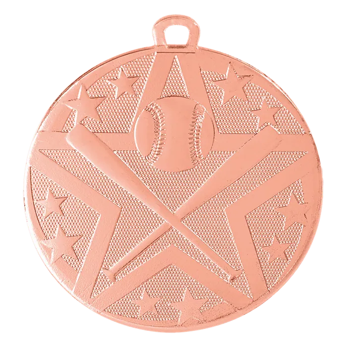Baseball/Softball Superstar Medal-Bronze