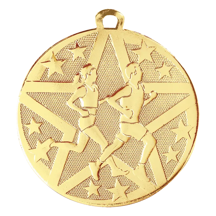 Cross Country Superstar Medal-Gold