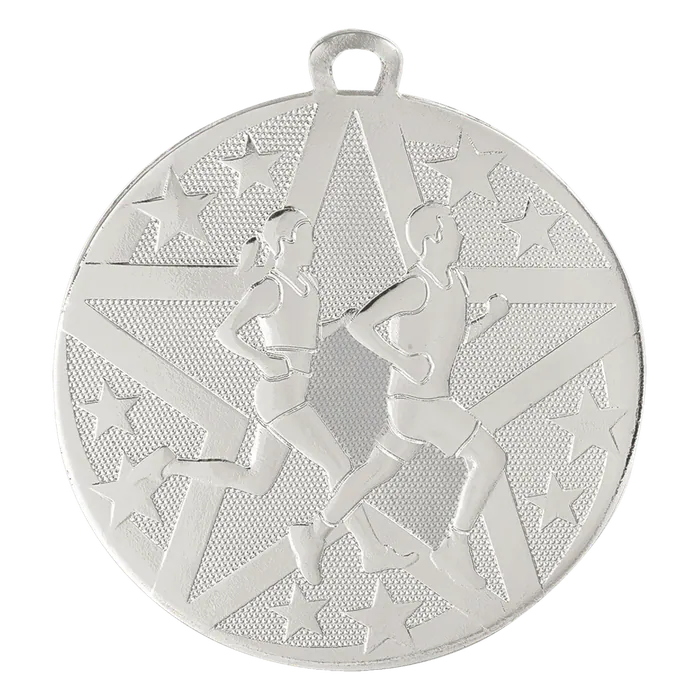 Cross Country Superstar Medal-Silver