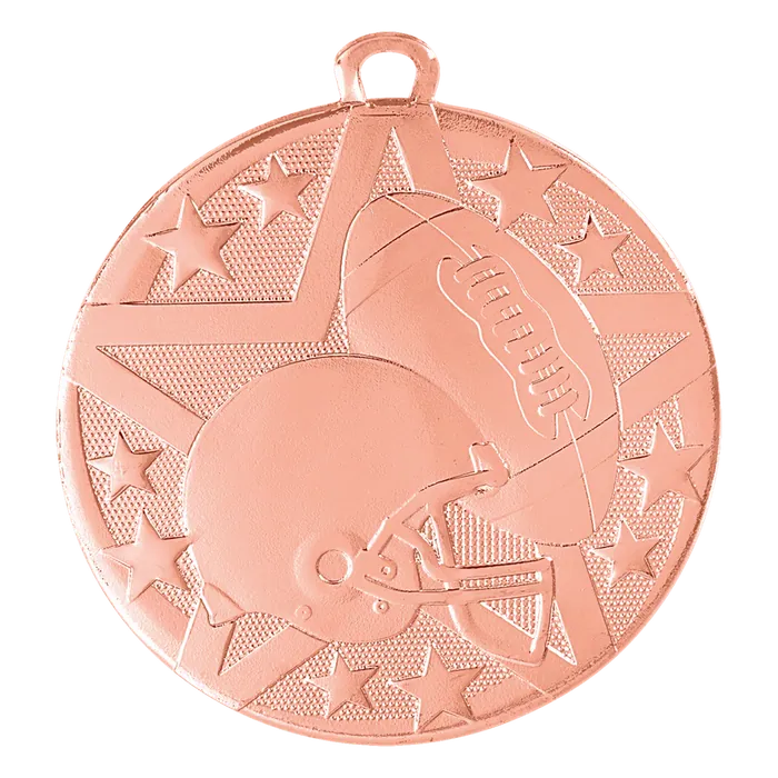 Football Superstar Medal-Bronze