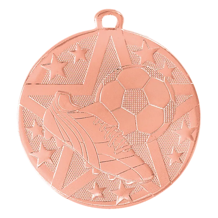 Soccer Superstar Medal-Bronze