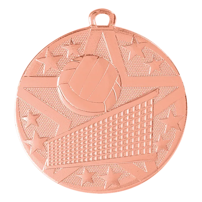 Volleyball Superstar Medal-Bronze