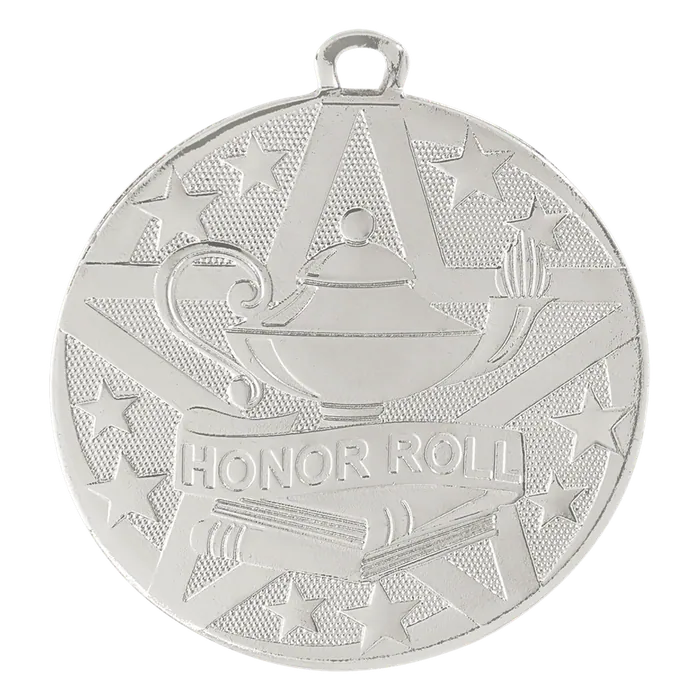 Honor Roll Superstar Medal-Silver