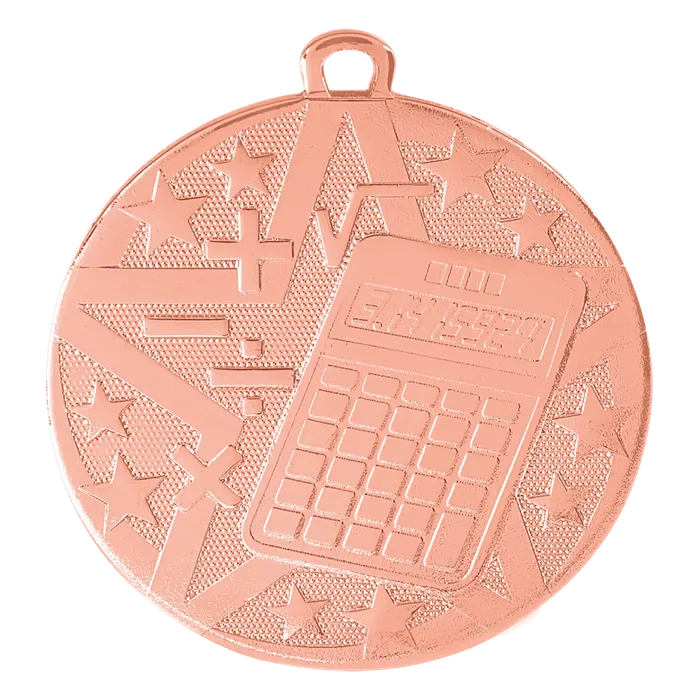 Math Superstar Medal-Bronze