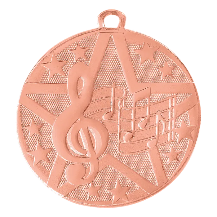 Music Superstar Medal-Bronze