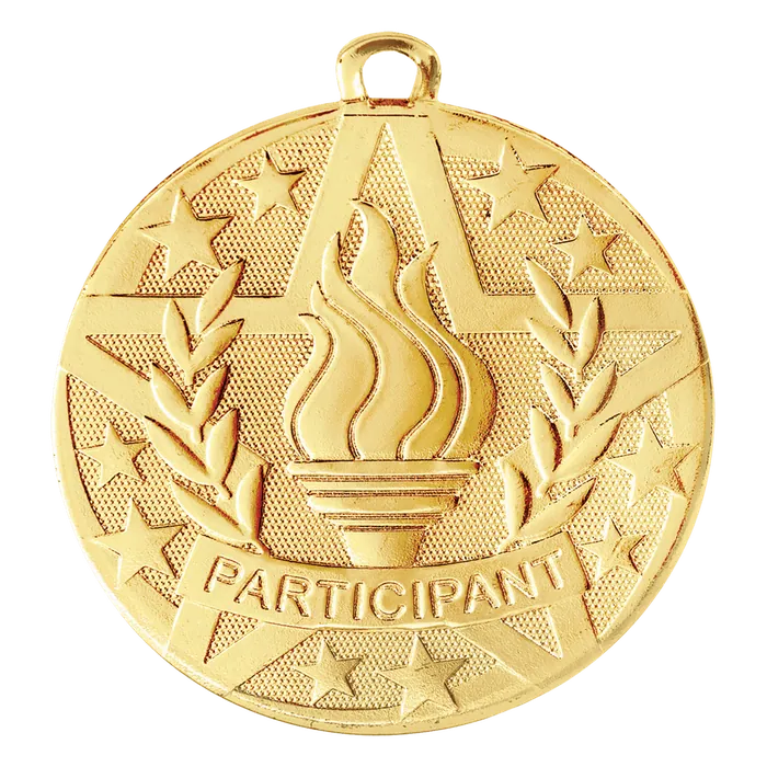 Participant Superstar Medal-Gold