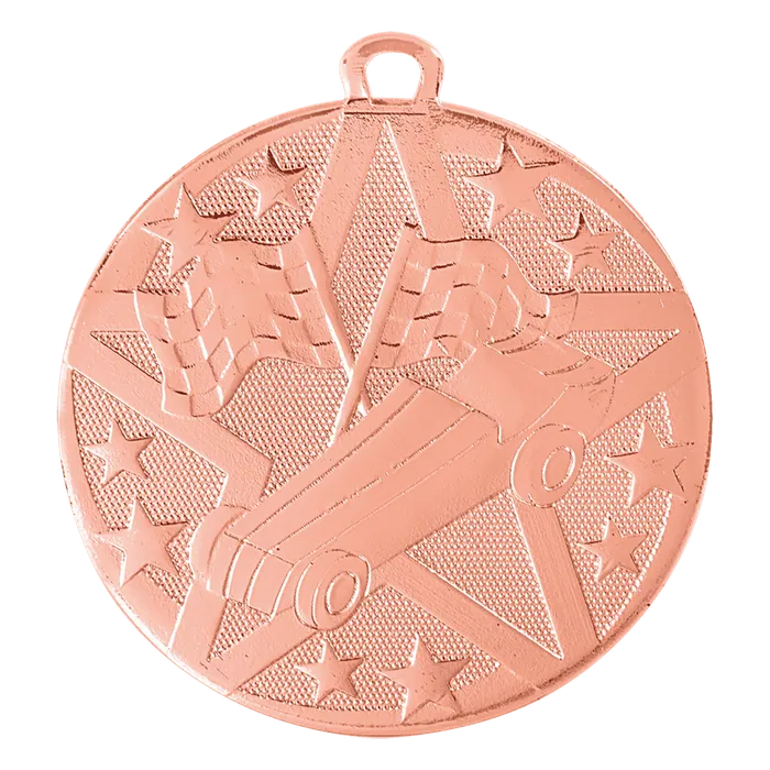 Pinewood Derby Superstar Medal-Bronze