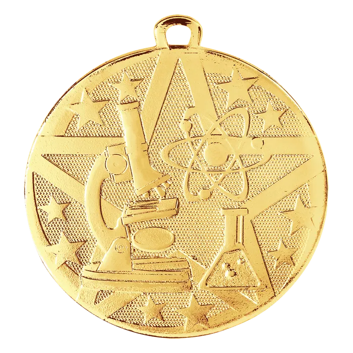 Science Superstar Medal-Gold