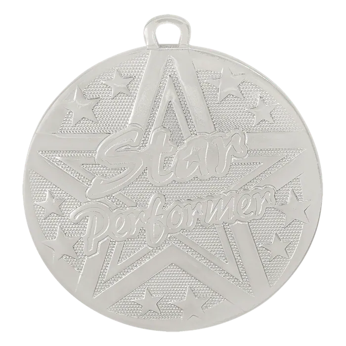 Star Performer Superstar Medal-Silver
