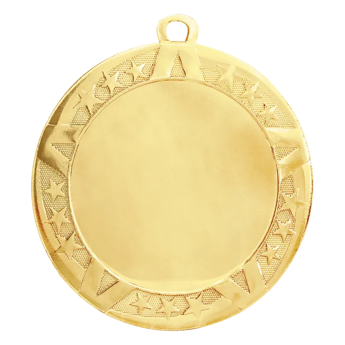Superstar 2" Insert Holder Medal-Gold (Insert Not Included)