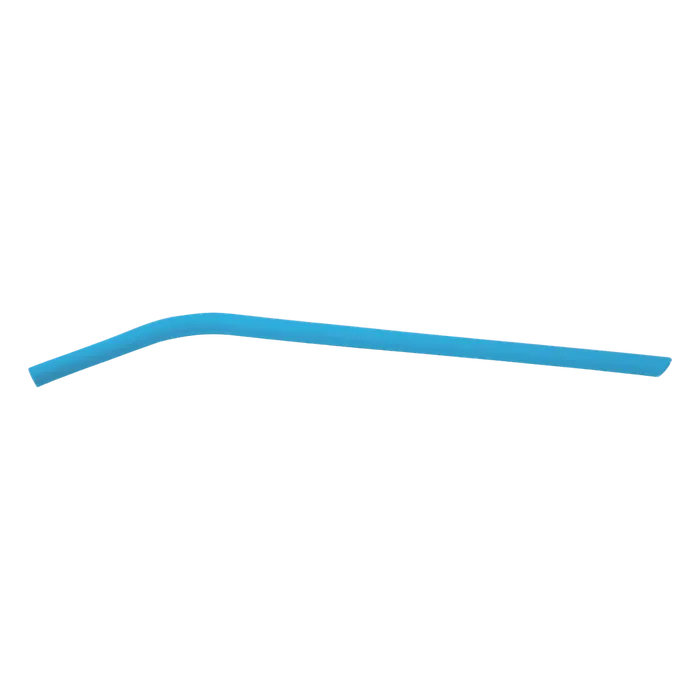 Blue Small Silicone Straw