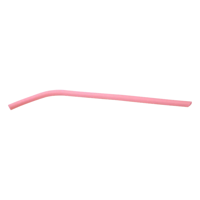 Pink Small Silicone Straw